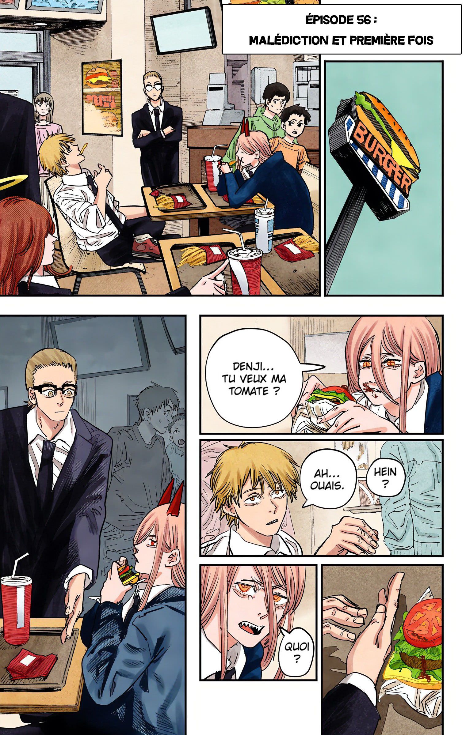 Chainsaw Man - Digital Colored Comics: Chapter 56 - Page 1